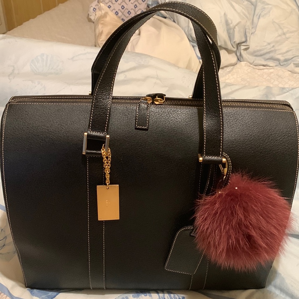 Great Celine Leather Travel Bag